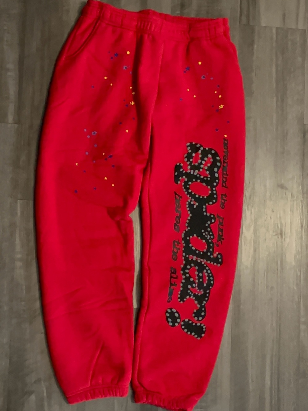 Red Sp5der Sweatpants